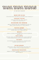 TAPAS TAPAS TAPAS: Sunday Dinner Pop Up Series